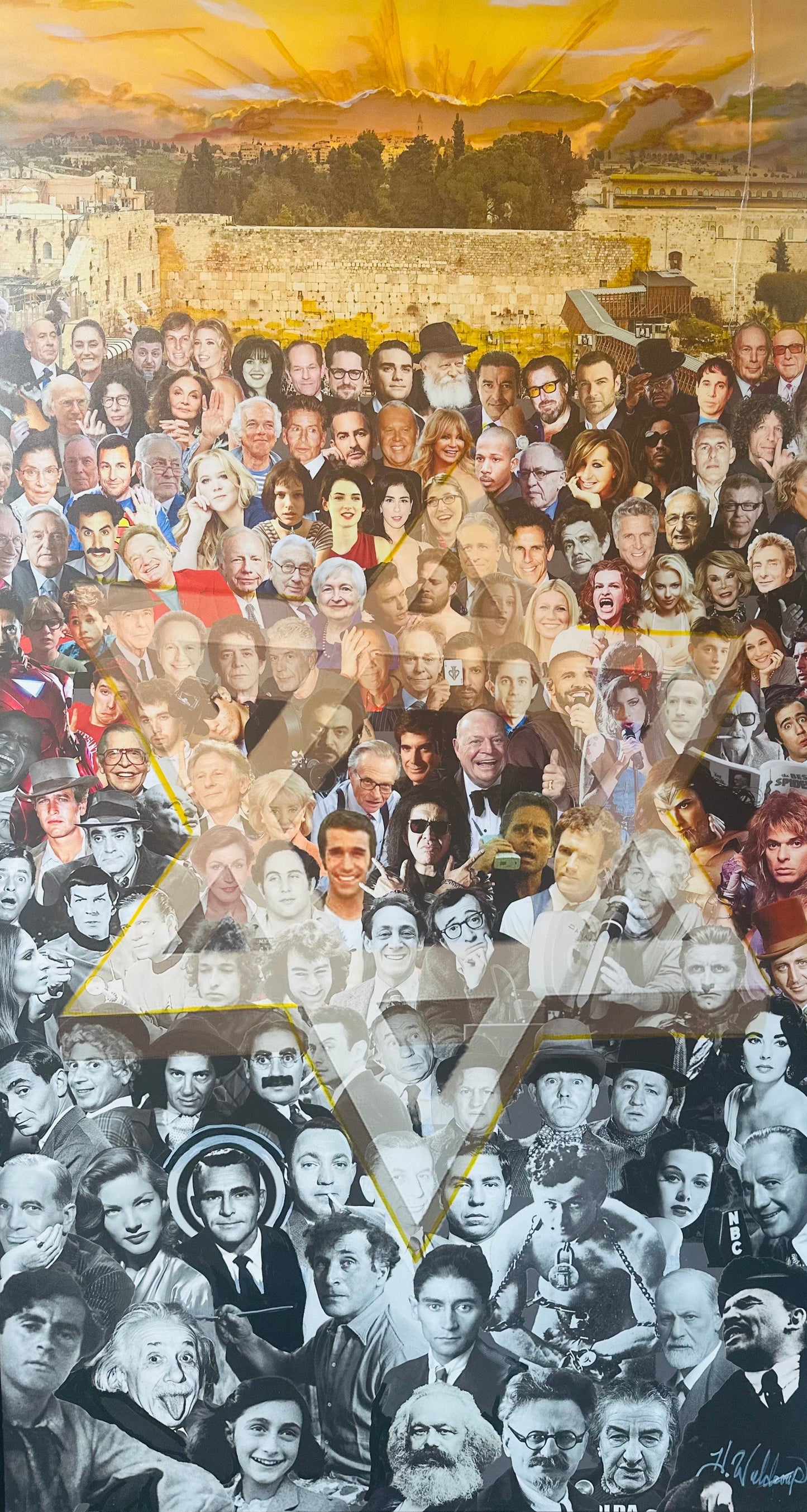 Hebrew Jeopardy (Mixed Media)
