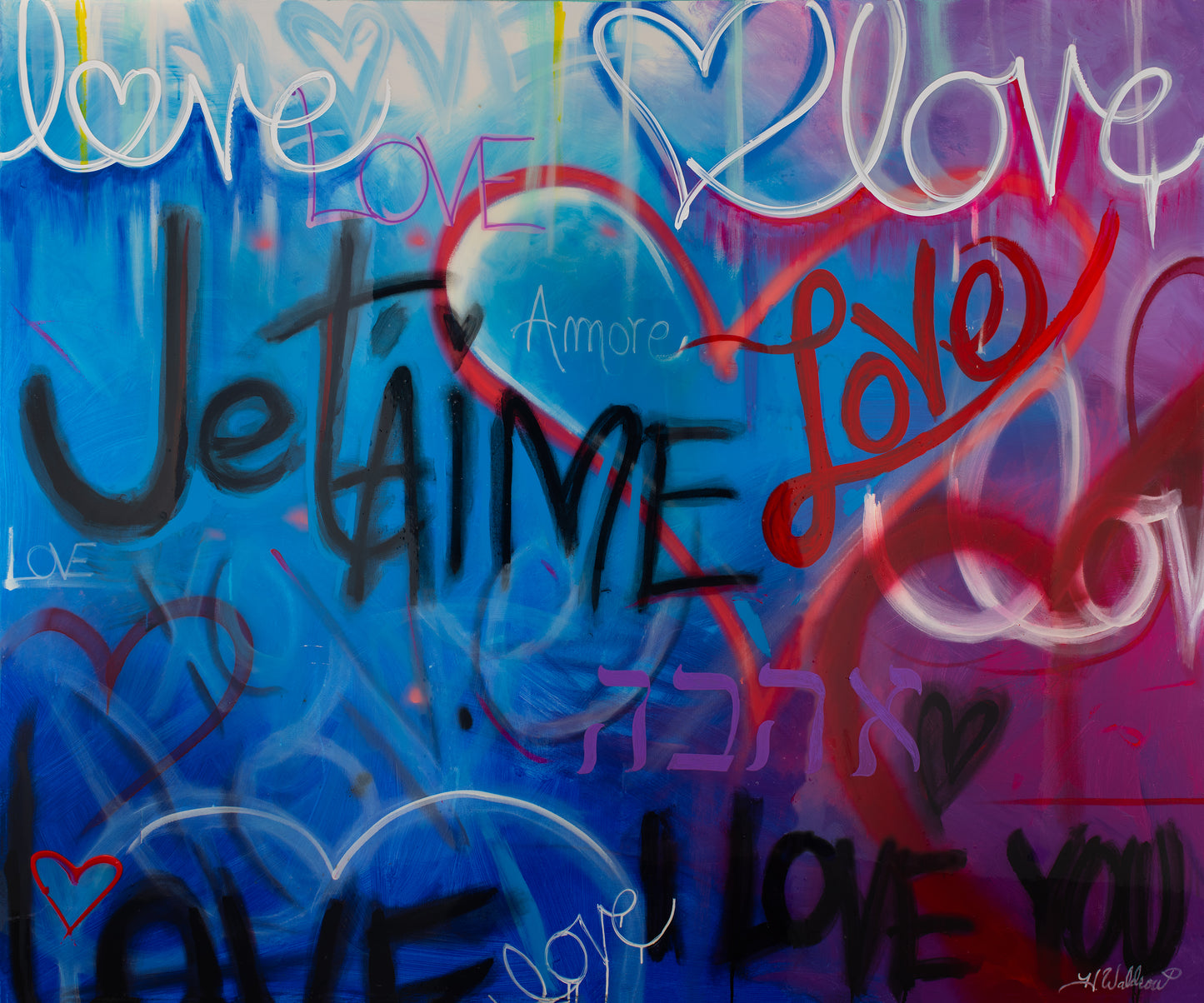 Je T'aime (Original Painting)