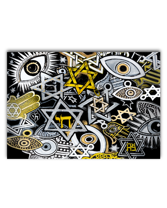 Hebrew Graffiti (Original Painting)