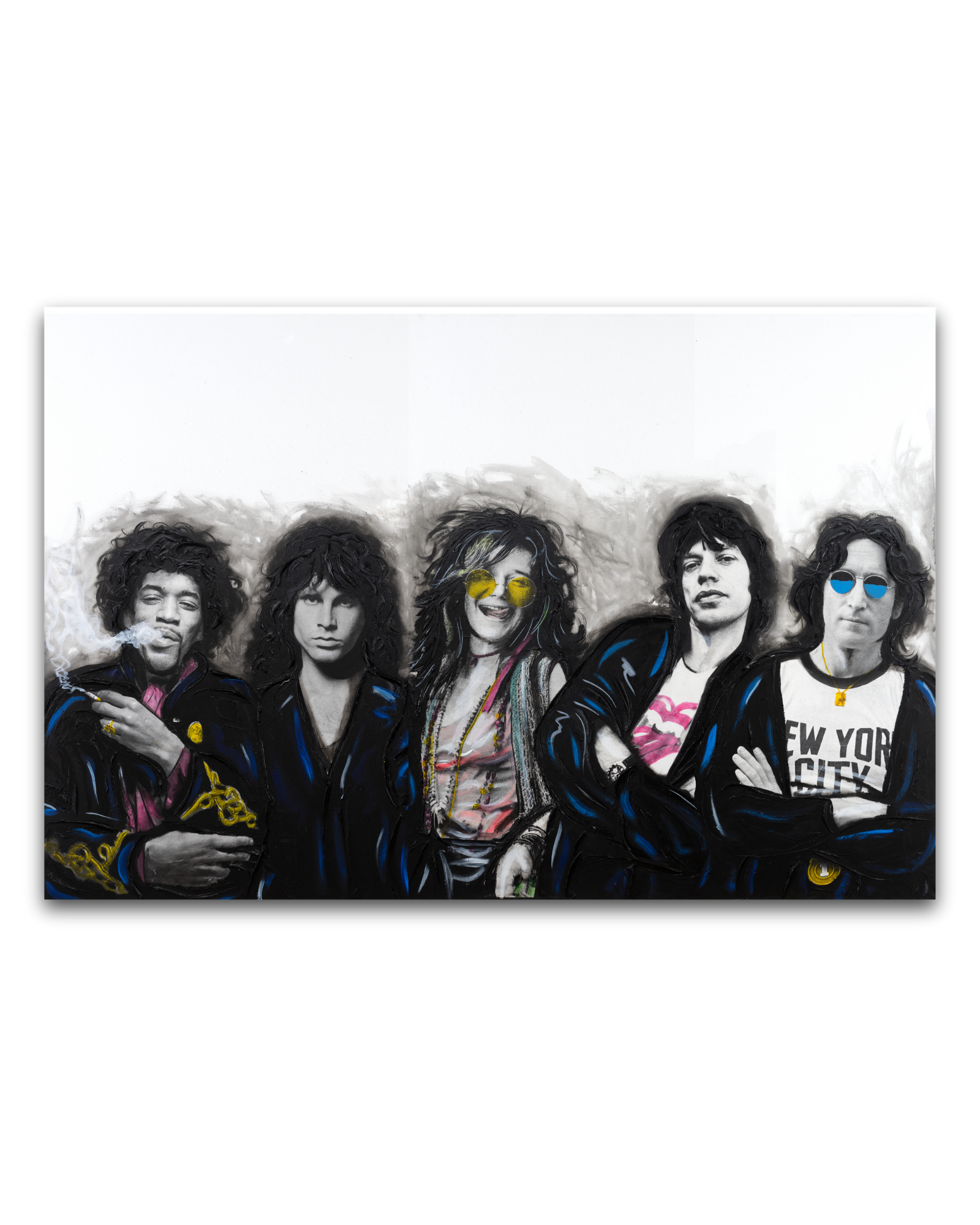 Rock & Roll Legends No. 1 (Original Mixed Media Painting)