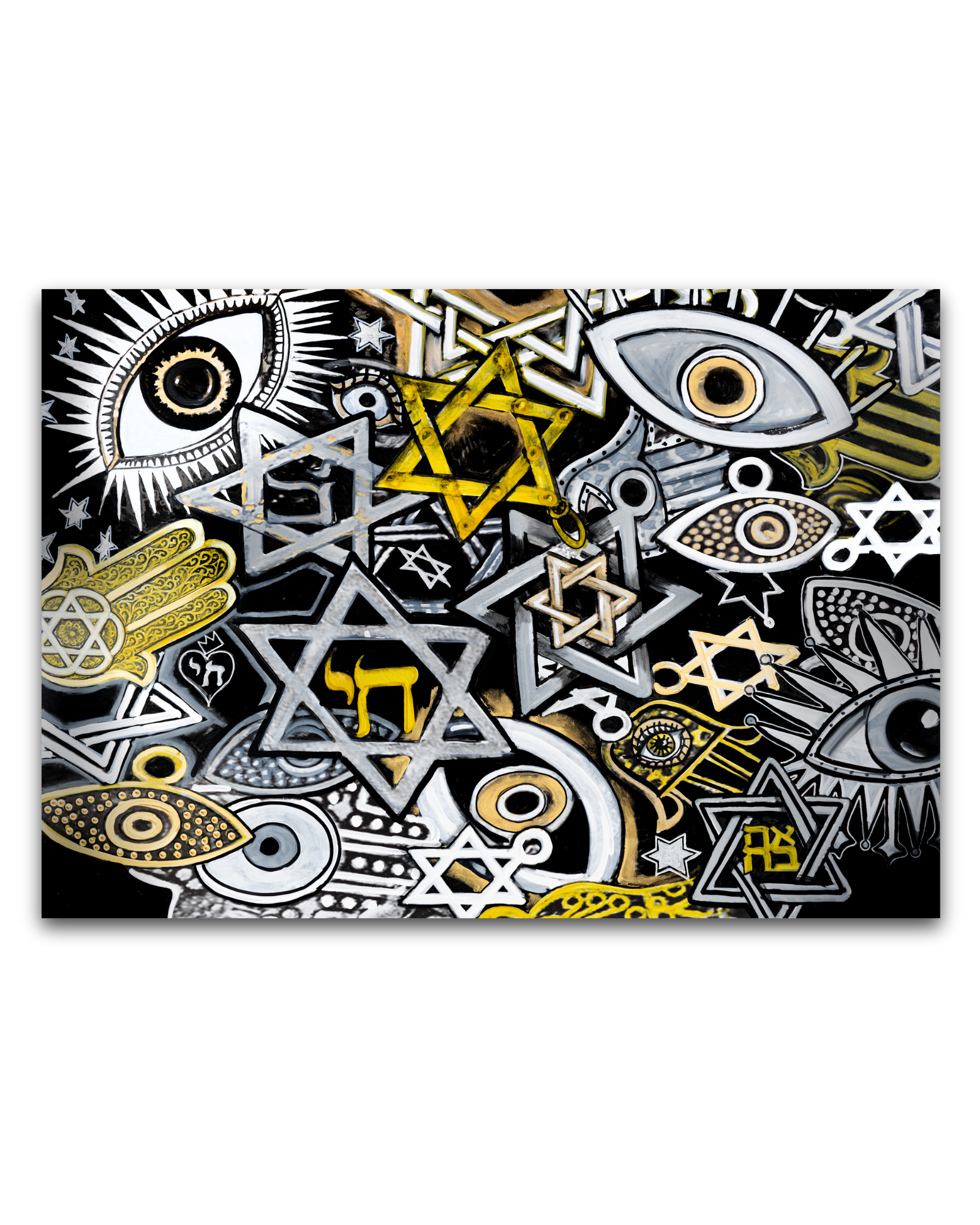 Hebrew Graffiti (Original Painting)