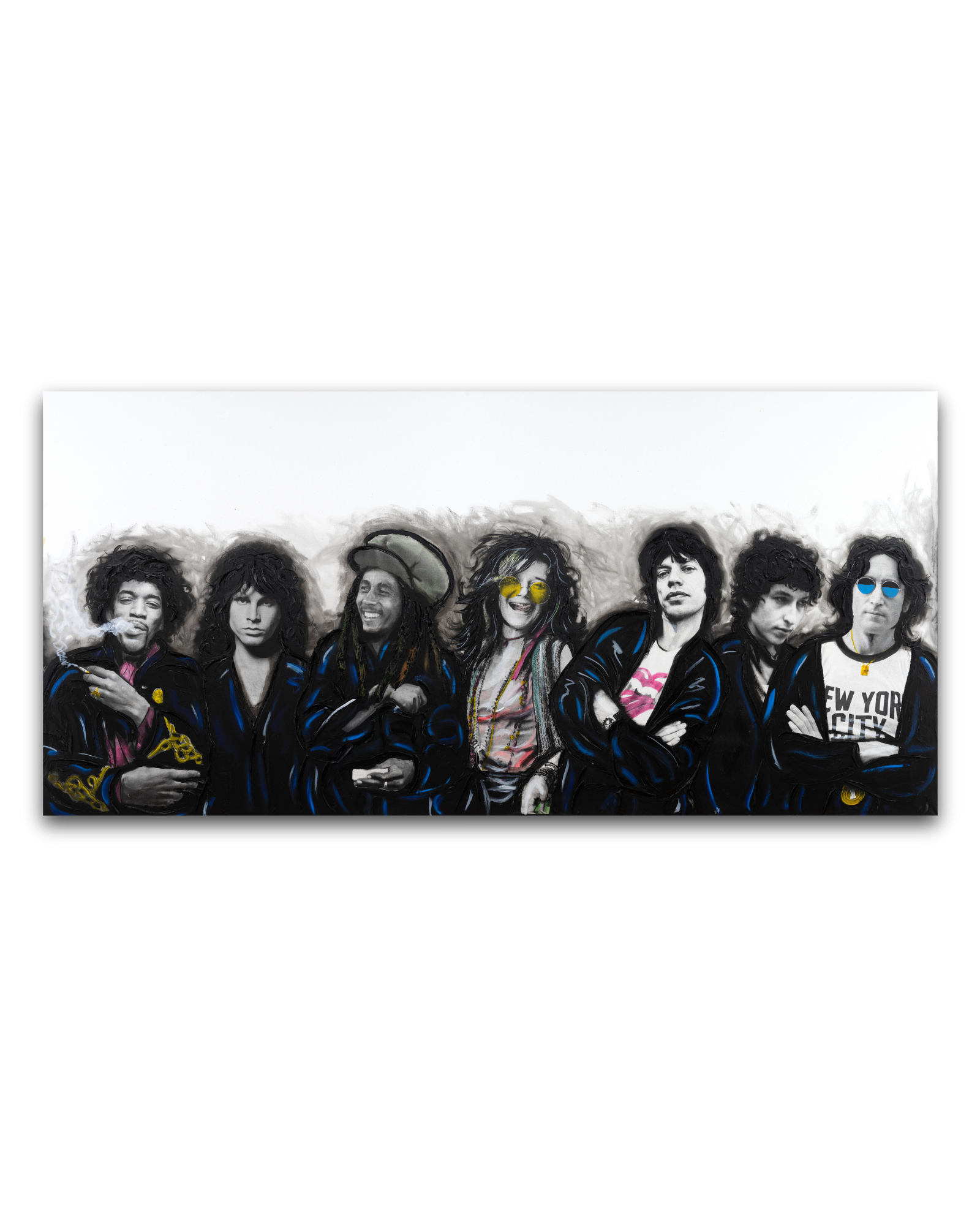 Rock & Roll Legends No. 2 (Original Mixed Media Painting)
