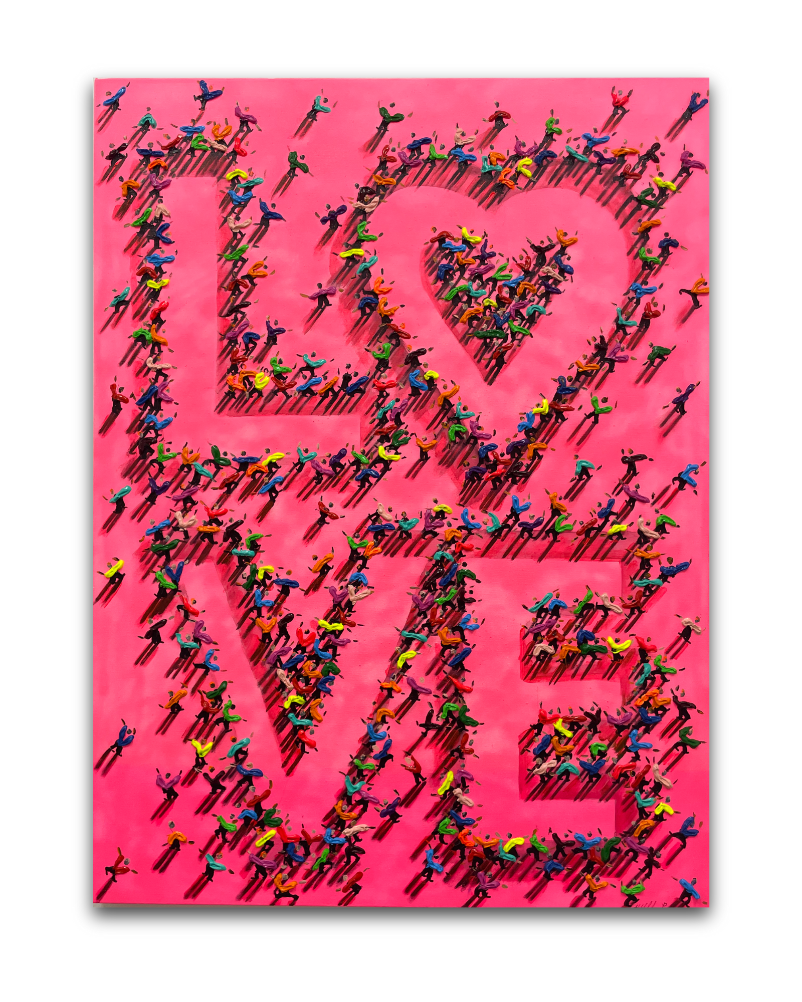 Pink L♡VE (Original Painting)