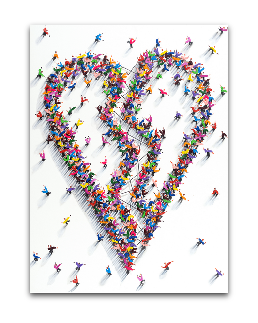 Healing Heart (Signed Canvas Giclée Print)