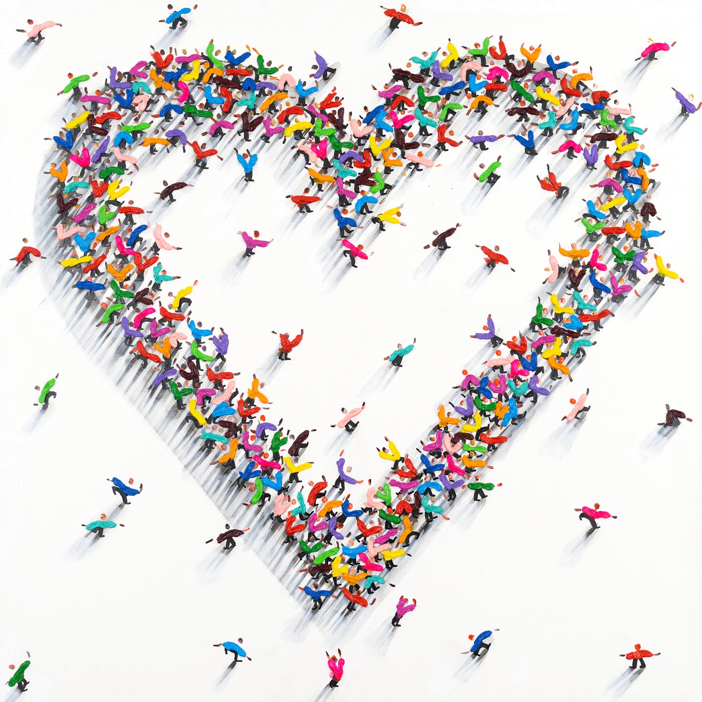 Heart - Color (Original Painting)