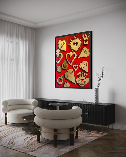 Cigar Lounge - Boca Raton Inspired Vintage Posters (Mixed Media)